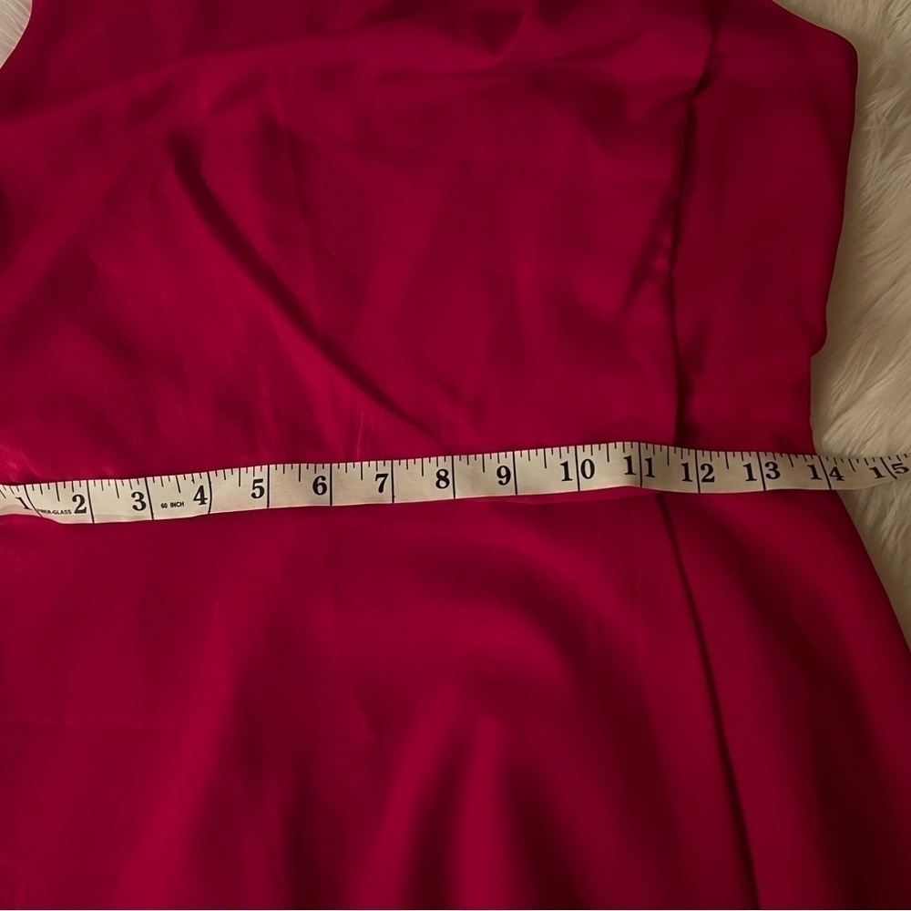 Vince Camuto Red Polyester Dress 4 - Picture 8 of 8